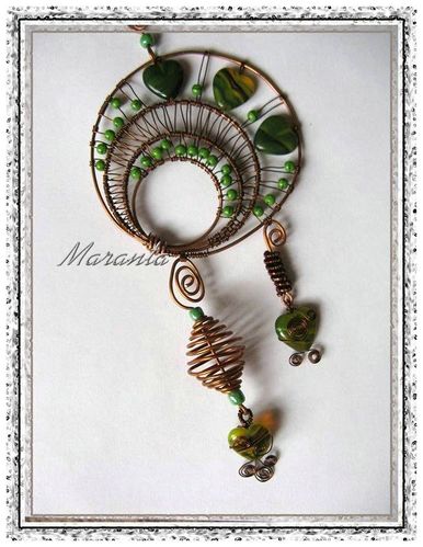 wire wrapping bi�uteria z drutu maranty